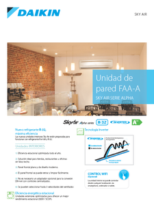 Unidad de pared - Sky Air Serie Alpha - ZAAG-A.pdf